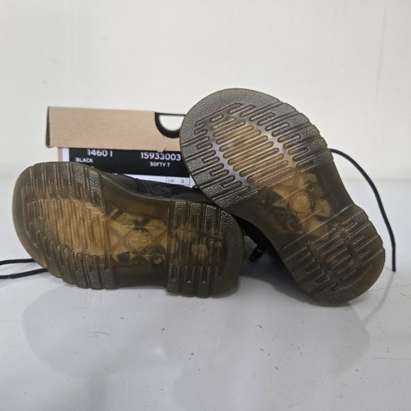 Doc Martens Infant Softy T Leather Boots Size 4 - Picture 4 of 5
